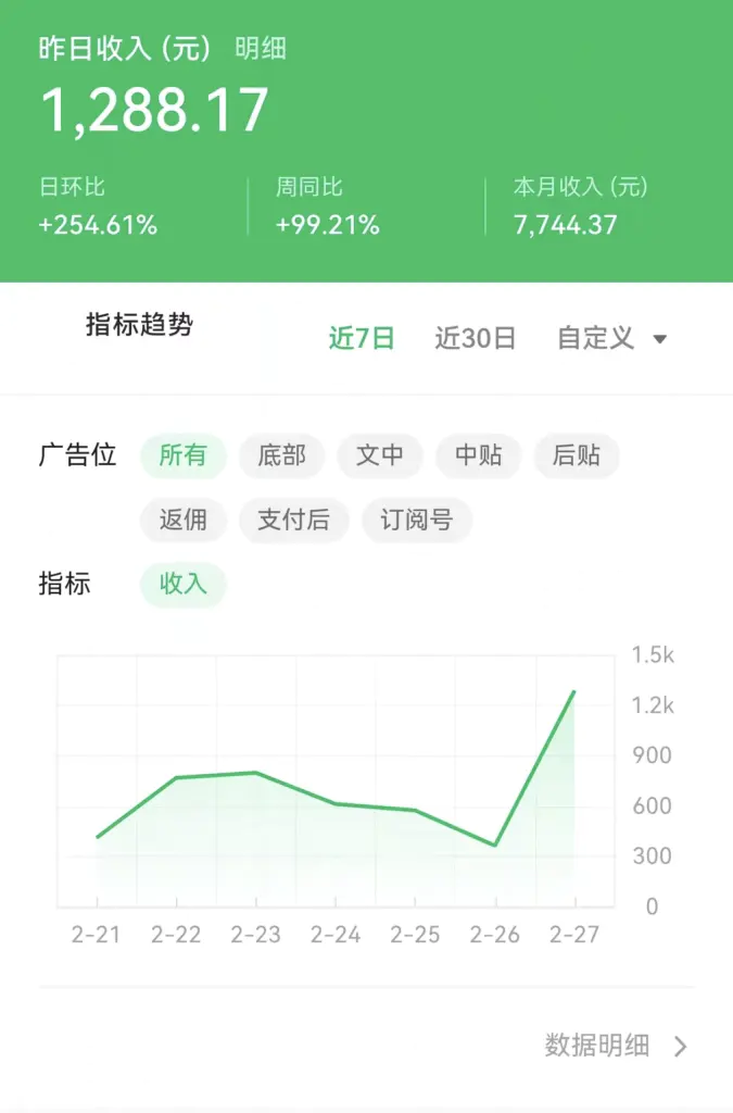 公众号流量主！-搞钱风向标论坛-航海社群内容-航海圈